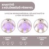 Chicco Baby Bear zenélő plüss maci projektor és éjszakai fény – natúr