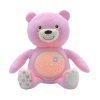 Chicco Baby Bear zenélő plüss maci projektor és éjszakai fény – rózsaszín