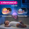 Chicco Next 2 Stars hangérzékelős zenélő projektor plüss macival – rózsaszín