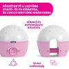 Chicco Next 2 Stars hangérzékelős zenélő projektor plüss macival – rózsaszín