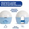Chicco Next 2 Stars hangérzékelős zenélő projektor plüss macival – kék