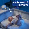 Chicco Next 2 Stars hangérzékelős zenélő projektor plüss macival – kék