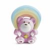 Chicco Rainbow Bear szivárványfényes zenélő projektor – rózsaszín