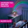 Chicco Rainbow Bear szivárványfényes zenélő projektor – rózsaszín