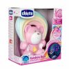 Chicco Rainbow Bear szivárványfényes zenélő projektor – rózsaszín