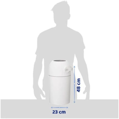 Chicco pelenkatároló konténer – Sötétszürke