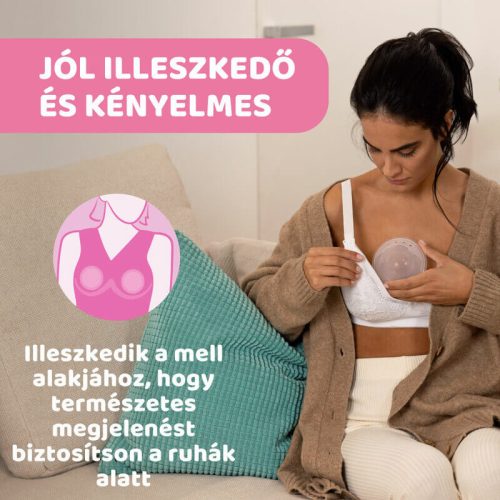 Chicco tejgyűjtő és mellbimbóvédő kagyló – 2 db