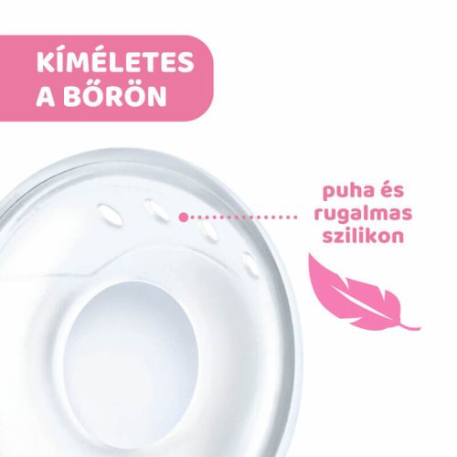 Chicco tejgyűjtő és mellbimbóvédő kagyló – 2 db