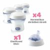 Chicco NaturalFeeling anyatejtároló készlet – 4 × 150 ml