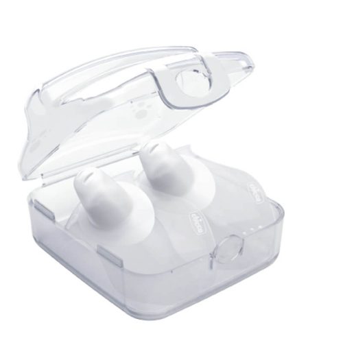 Chicco SkinToSkin szilikon bimbóvédő M/L – 2 db, sterilizálható tárolódobozzal