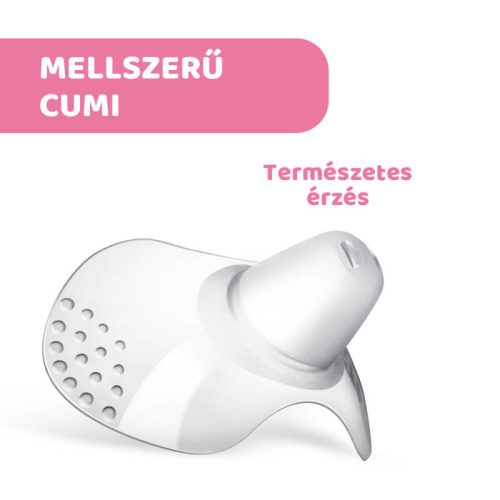 Chicco SkinToSkin szilikon bimbóvédő M/L – 2 db, sterilizálható tárolódobozzal