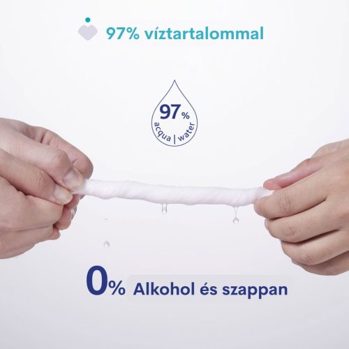 Chicco törlőkendő illatos lótuszvízzel – 16 db, érzékeny bőrre