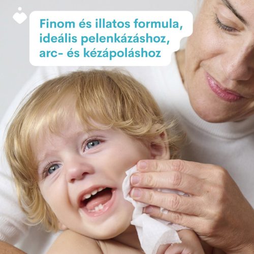 Chicco lótuszvizes törlőkendő – 72 db, érzékeny bőrre