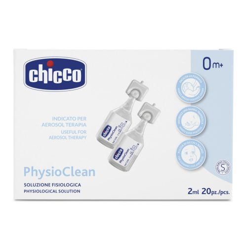 Chicco PhysioClean fiziológiás sóoldat ampullák (2 ml), 20 db