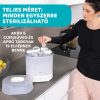 Chicco 3in1 gőzsterilizáló – gyors, természetes és rugalmas higiénia