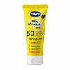 Chicco Baby Moments Sun fényvédő krém, SPF 50+, újszülött kortól, 75 ml