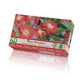   Florinda Vadrózsa növényi szappan 200 g – olasz elegancia a mindennapokhoz