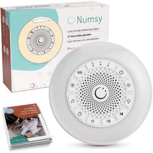 Numsy Mini kompakt fehérzaj-készülék éjszakai fénnyel