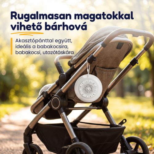 Numsy Mini kompakt fehérzaj-készülék éjszakai fénnyel