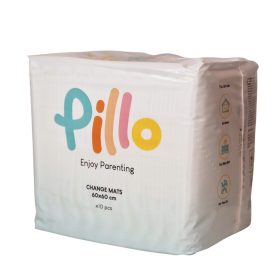   Pillo nedvszívó pelenkázó alátét 60×60 cm – tiszta csere, bárhol, bármikor – 10 db