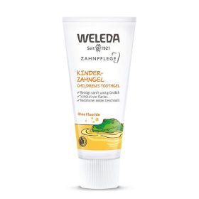   Weleda zselés, fluoridmentes natúr fogkrém gél tejfogakra – 50 ml