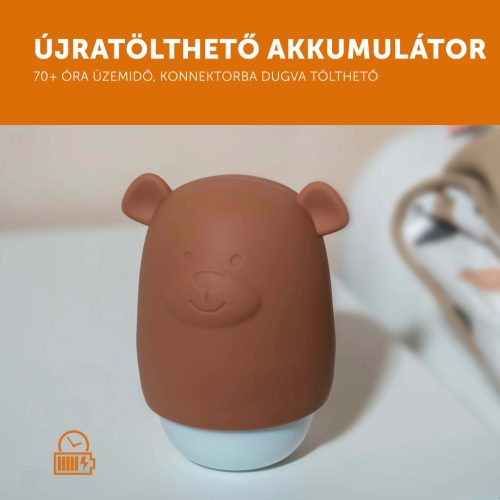 ZAZU Benny hordozható éjjeli fény alkonyatérzékelővel – Terra
