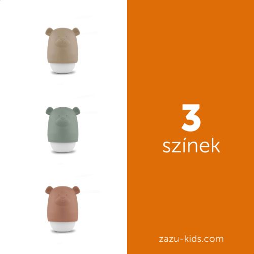 ZAZU Benny hordozható éjjeli fény alkonyatérzékelővel – Zsálya