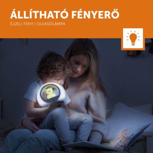 ZAZU Billy hangérzékelős éjjeli fény időzítővel – Zöld