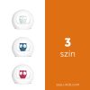 ZAZU Lou hangérzékelős éjjeli fény időzítővel – Rózsaszín