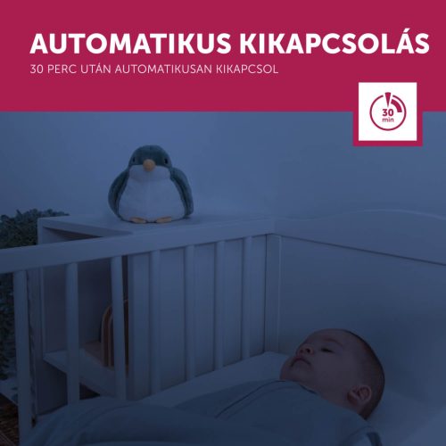 ZAZU Shally veréb naplemente projektor mozgó vetítéssel és nyugtató dallamokkal