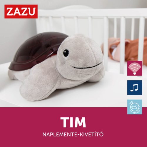 ZAZU Tim teknős naplemente projektor mozgó vetítéssel és nyugtató dallamokkal