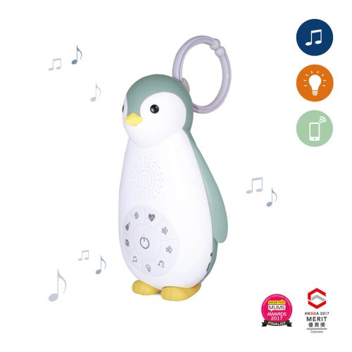 ZAZU Zoe 3 az 1-ben hanggép, éjjeli fény és Bluetooth hangszóró – Kék