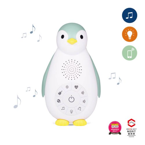 ZAZU Zoe 3 az 1-ben hanggép, éjjeli fény és Bluetooth hangszóró – Kék
