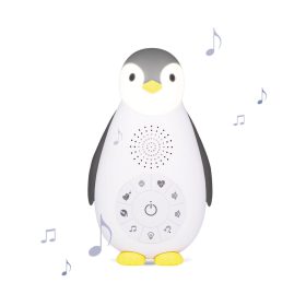   ZAZU Zoe 3 az 1-ben hanggép, éjjeli fény és Bluetooth hangszóró – Szürke