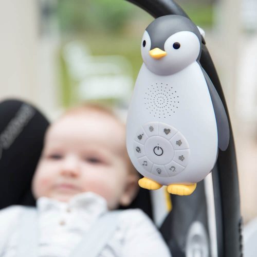 ZAZU Zoe 3 az 1-ben hanggép, éjjeli fény és Bluetooth hangszóró – Szürke
