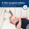 ZAZU Bibi zenélő babanyugtató plüssnyuszi fehér zajjal és sírásérzékelővel