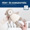 ZAZU Bruno babanyugtató plüssmackó éjjeli fénnyel, fehér zajjal és hangrögzítővel
