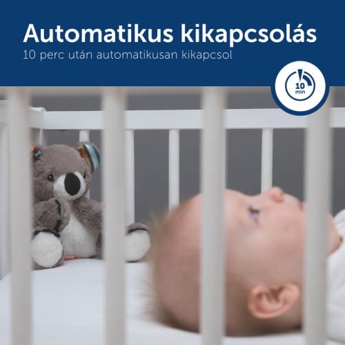 ZAZU Coco zenélő babanyugtató plüsskoala fehér zajjal és sírásérzékelővel