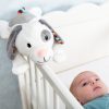 ZAZU Dex zenélő babanyugtató plüsskutya fehér zajjal és sírásérzékelővel