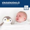 ZAZU Phoebe babanyugtató plüsspingvin éjjeli fénnyel és hangrögzítővel